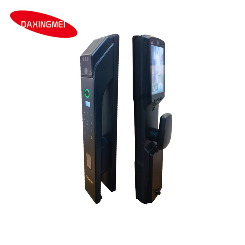 Smart Door Lock (3d Face Recognition Smart Fingerprint Password Lock Dual Lithium Battery Three Cameras)