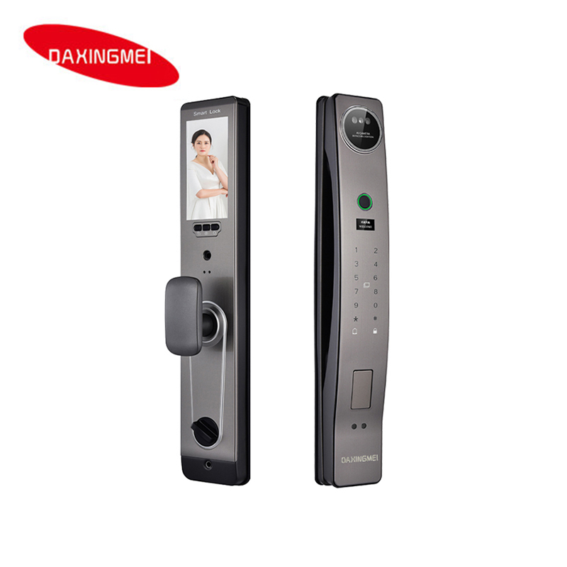 How does the remote monitoring function of smart door lock enhance users' control and peace of mind?