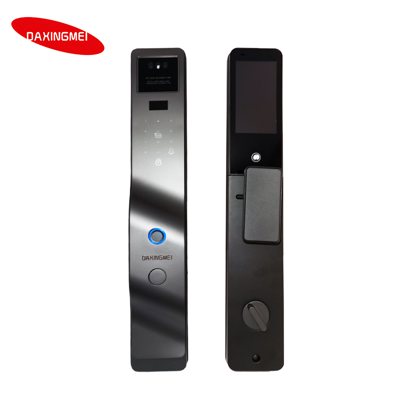 DAXINGMEI Smart Door Lock (Palmprint Fingerprint Face Intercom Monitoring Password Lock)