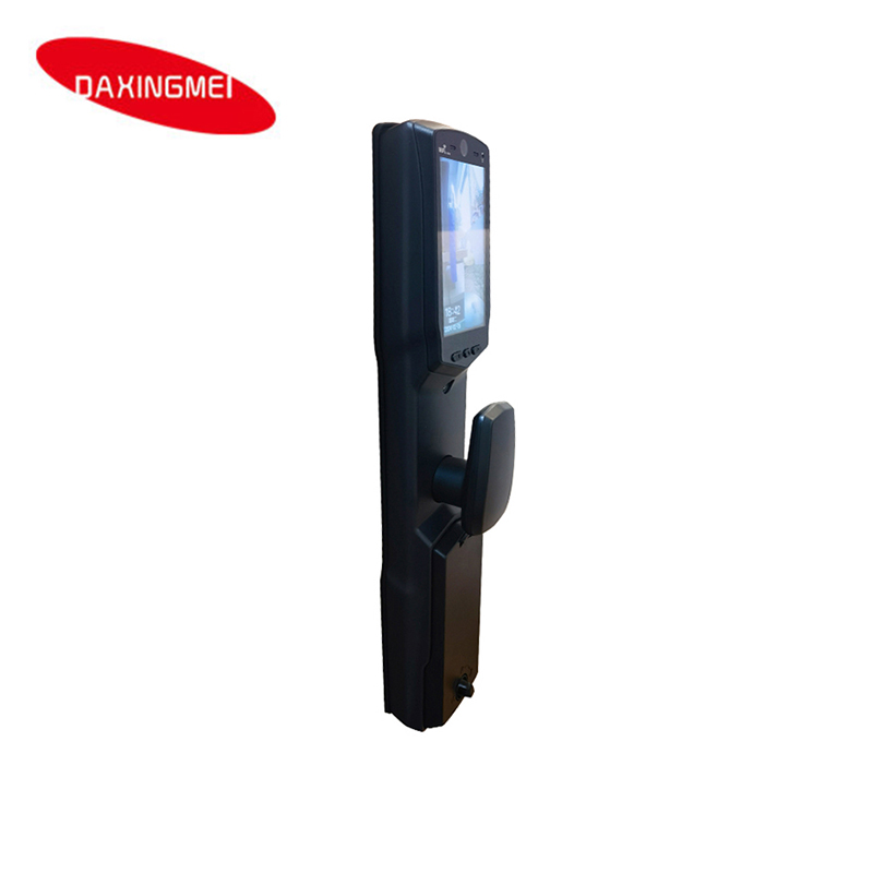 How does the unlocking record function of smart door lock help with home security management?