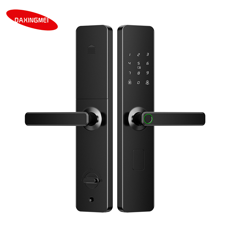 How does the temporary password function of smart door lock bring convenient experience to visitor management?