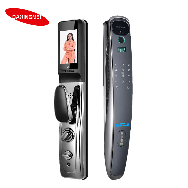 How does the cat's eye fingerprint password lock build a solid security defense?